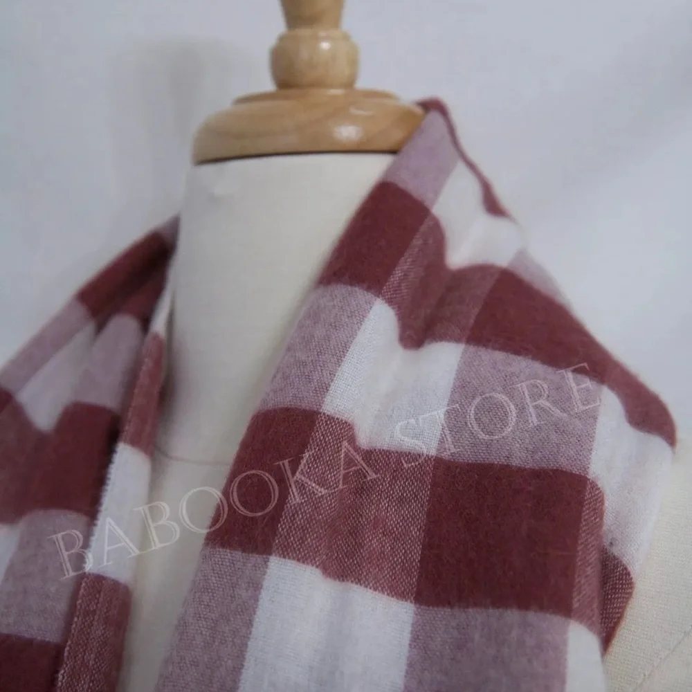 GAP Women Wool Blend Warm Cozy Checkered Scarf, Woman's Scarf Plaid Wrap NWT